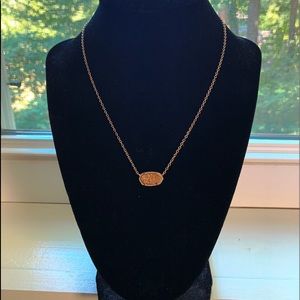 Kendra Scott Elisa Rose Good Drusy necklace